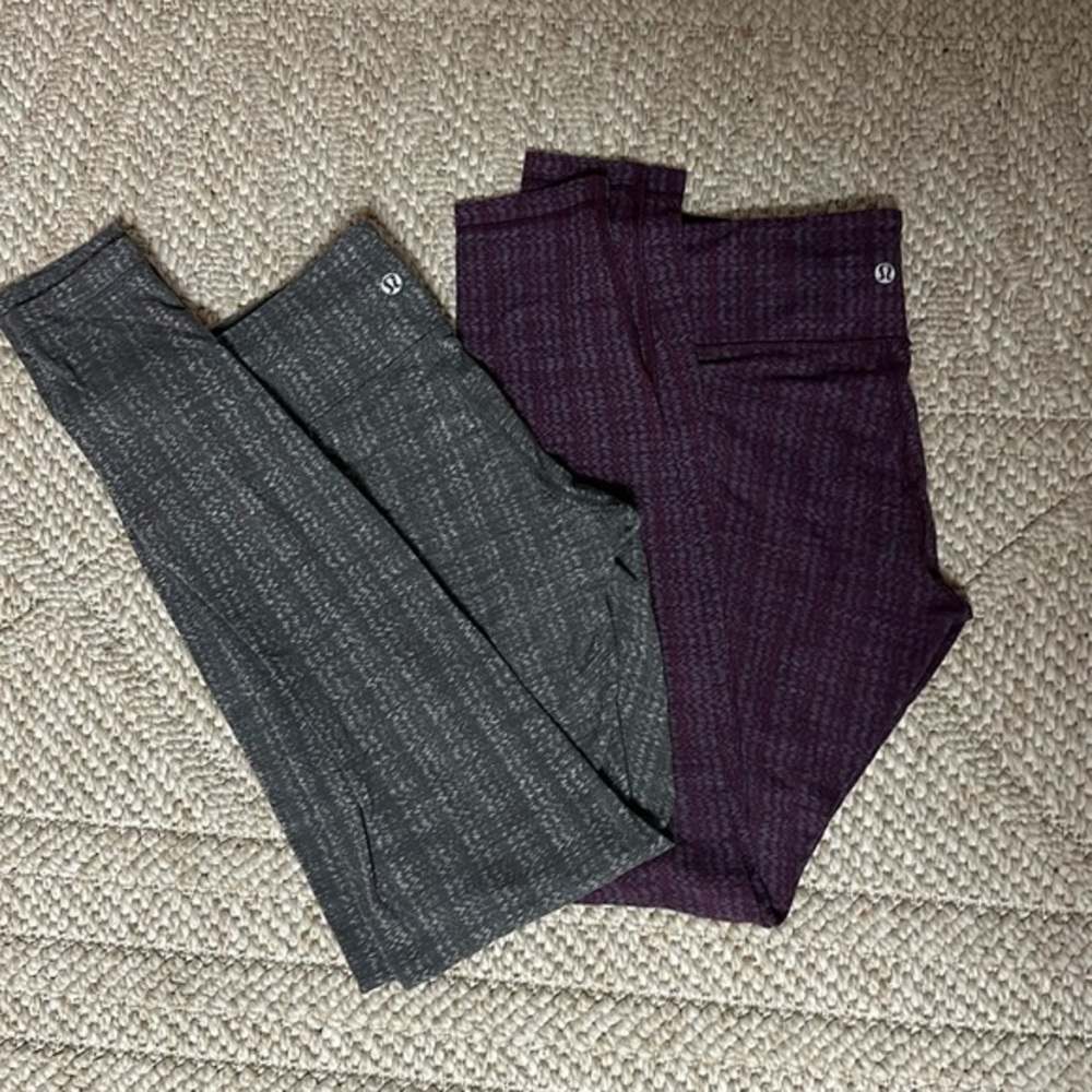 Set of 2 lululemon yoga pants